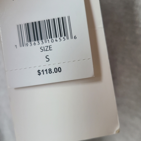 H Halston NWT Cowl Neck Mix Media Sweater Tunic Size Small - Picture 8 of 8